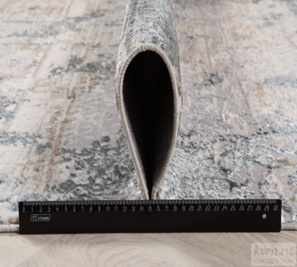 Ковер BELLA D057A CREAM SHIRINK-BLUE / 2*2.9 м