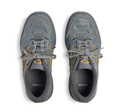 Кроссовки Balenciaga Hamptons Worn-Out Grey Yellow