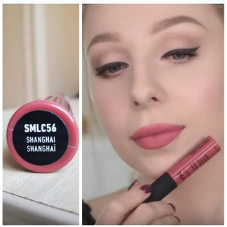 Стойкая жидкая матовая помада NYX Soft Matte Lip Cream 56 Shanghai (Шанхай)