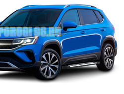 Пороги на Volkswagen Taos (2021-…) Bmw-style V2