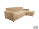 Чехол на угловой диван с правым выступом Микрофибра Капучино.ЗАЩИТА ДЛЯ МЯГКОЙ МЕБЕЛИ ОТ ЖИВОТНЫХ. ИТАЛИЯ