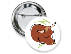 Значок с символикой "Быка" №6