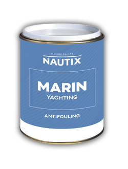 Необрастающая краска «NAUTIX MARIN» однокомпонентная сезонная для стеклопластика, дерева и стали НИЖЕ ВАТЕРЛИНИИ 0.75л
