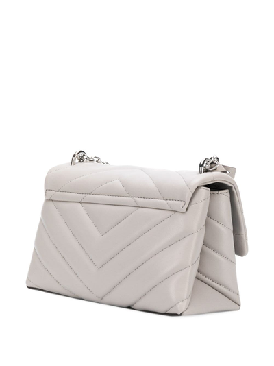 Сумка MICHAEL KORS через плечо стеганая серая