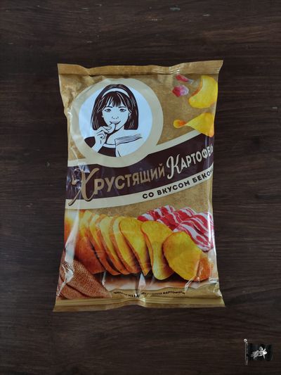 Хрустящий картофель "ДЕВОЧКА" бекон 70 гр.