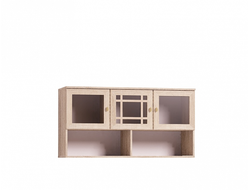 Гостиная SHERLOCK (ШЕРЛОК) - SHERLOCK 4 Шкаф навесной Дуб Сонома