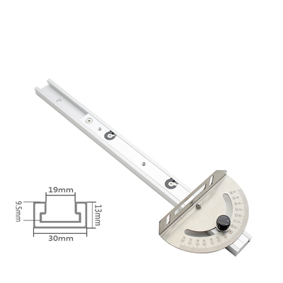 Транспортир base на слайдере 300 мм.