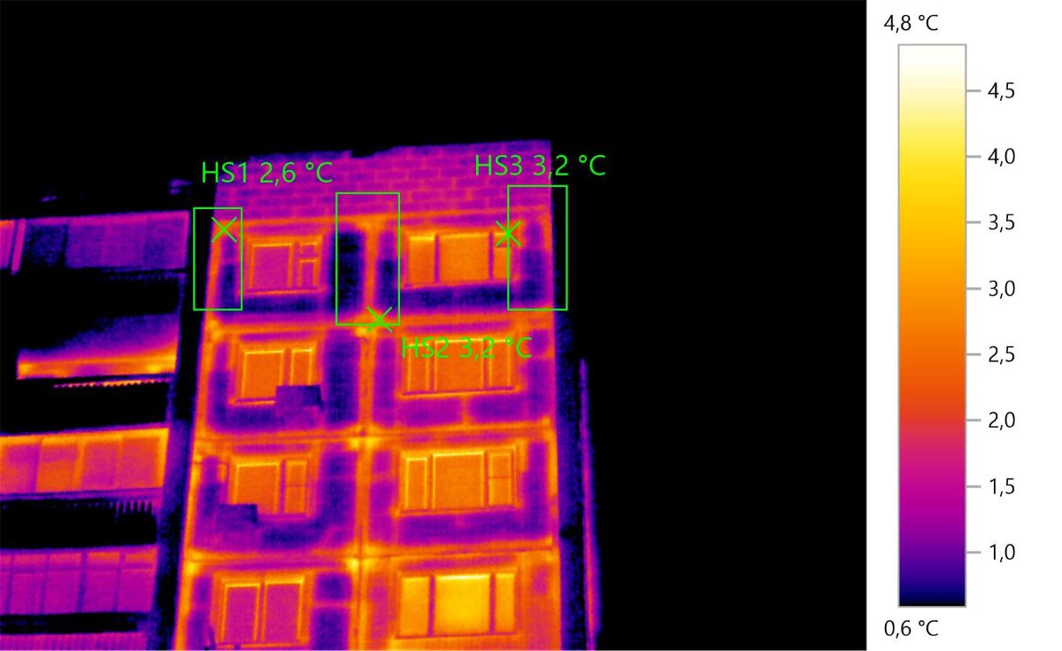 Проведение тепловизионного обследования квартиры жилого дома