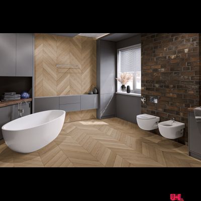 Кварцвиниловая плитка Damy Floor Chevron LVT Сен-Клу / Saint-Cloud DF10-Ch-LVT 43 класс толщина 2.5 мм с фаской клеевая 3.048 м2