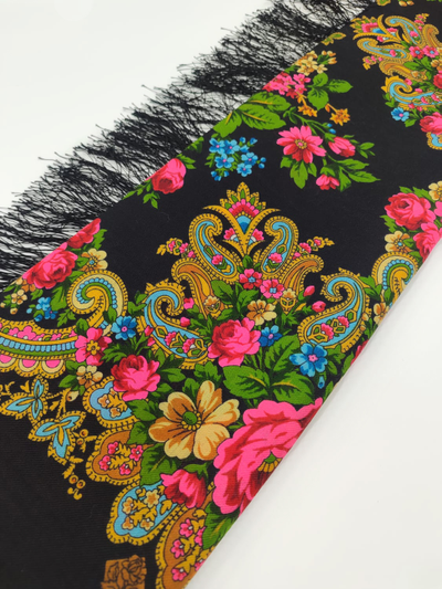 Павловопосадский платок Летние сумерки 1219-18