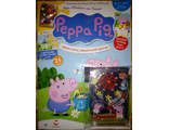 Журнал &quot;Свинка Пеппа. Официальное издание. Peppa Pig. Official edition&quot; №7 + подарок и наклейки