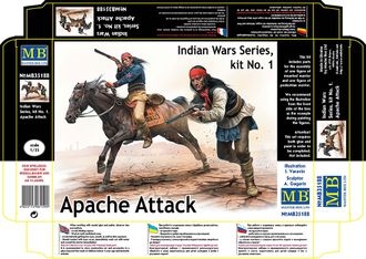 Indian Wars Series, kit No.1. Apache Attack