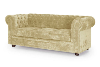 Диван Честер 3-местный с декоративным молдингом