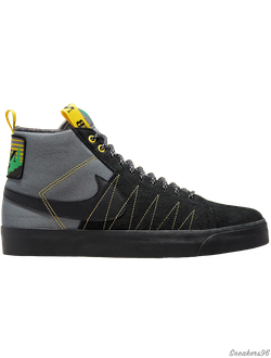 NIKE BLAZER MID ACCLIMATE BLACK/YELLOW Мужские (41-45)