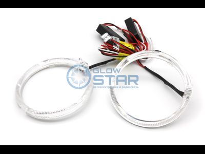 Светодиодные кольца LED Cree - 95мм, с драйвером (комплект, 2шт)