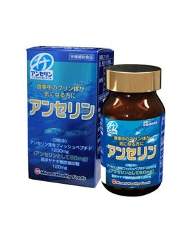 Minami Healthy Foods Anserine Ансерин, для нормализации пуринового обмена 240 шт на 30 дн