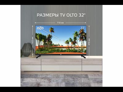 Телевизор OLTO 32T20H  32&quot;  HD Ready  Черный