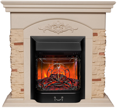 Электрокамин Neapolis WT с очагом Majestic