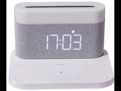 Ночник с часами Xiaomi Youpin VFZ для беспроводной зарядки C-WCLL-C01 White