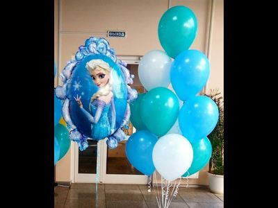 10 шаров на грузе + фигура