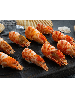 Креветки МОРСКОЙ ДРАКОН 70/90 шт/кг. Магаданрыба.