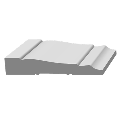 N 8160-Наличник, молдинг для обрамления проемов, дверей, окон их ЛДФ Ultrawood (Ультравуд)