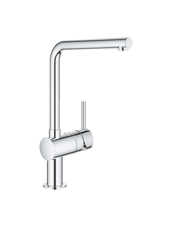 GROHE. Смеситель для мойки Minta, поворотный L-образный излив, 31375000