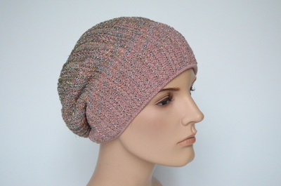 Женский берет с люрексом Италия Визио