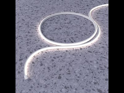 Термостойкий гибкий неон 1313 24В 14.4Вт/м 4000K IP67 5м, 200941