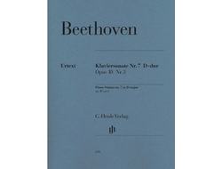 Beethoven. Sonate №7 D-dur op.10 №3: für Klavier