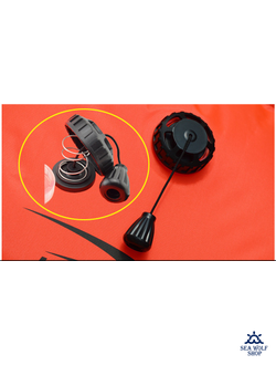 Буй - Парашют (подъемный мешок) 110*28см Keep Diving 140LBS (63кг) LIFT BAG