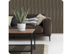 Декоративная стеновая панель Grace 3D RAIL Кедр