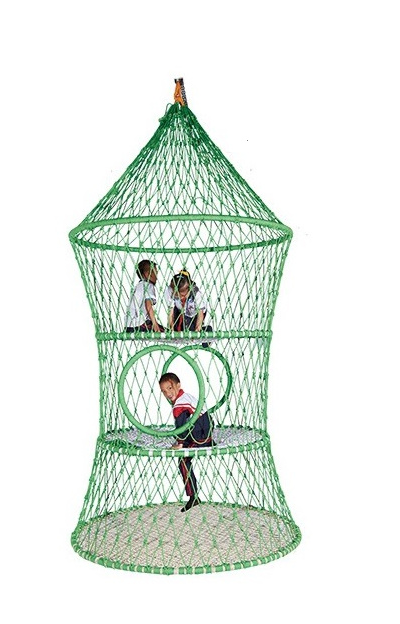 Веревочный лабиринт «Улей» для детей, 3 уровня (3.2 м)