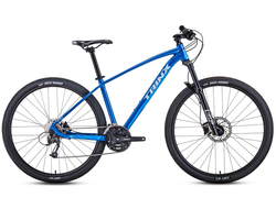 Горный велосипед Trinx X1 Pro синий белый, рама 17
