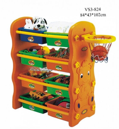 Баскетбольный щит с полками для вещей FAMILY