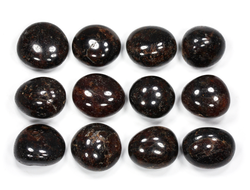 Гранат Альмандин, галтовка в ассортименте, Индия (18-20 мм, 6-8 г) №26948