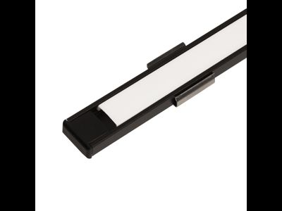 Алюминиевый профиль 4L-1506-SС BLACK | Черный ANOD КОМПЛЕКТ