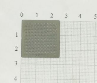 Трафарет BGA для реболлинга чипов универсальный NV 0,6мм