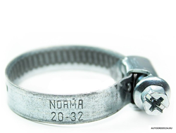 Хомут NORMA 20-32/9 S7 W1 (цена за 100 шт.)