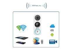 EZVIZ DB1 - Вызывная панель видеодомофона с DVR, Full HD (3Mp)