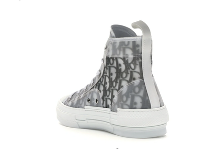 Кеды Converse Dior (Конверс Диор) серые высокие Dior B23 интернет-магазин