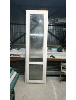 Бу2400-ДВЕРЬ БАЛКОННАЯ Б/У ШИРИНА 700 ВЫСОТА 2390,СП 24 (ОДНОКАМЕРНЫЙ)