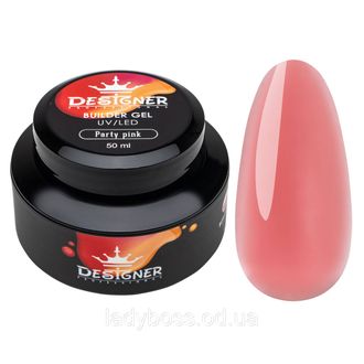 ГЕЛЬ МОДЕЛИРУЮЩИЙ DESIGNER (PARTY PINK) / 50МЛ-------BULDER GEL (PARTY PINK) 50 ML