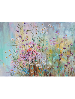 Цветы в поле