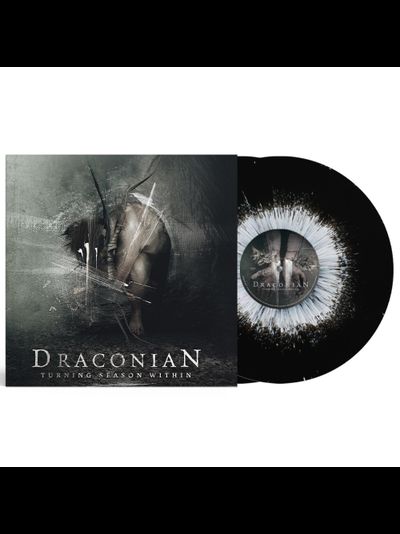 DRACONIAN - Turning Season Within - Black White Splatter Deluxe 2-LP Ltd.300