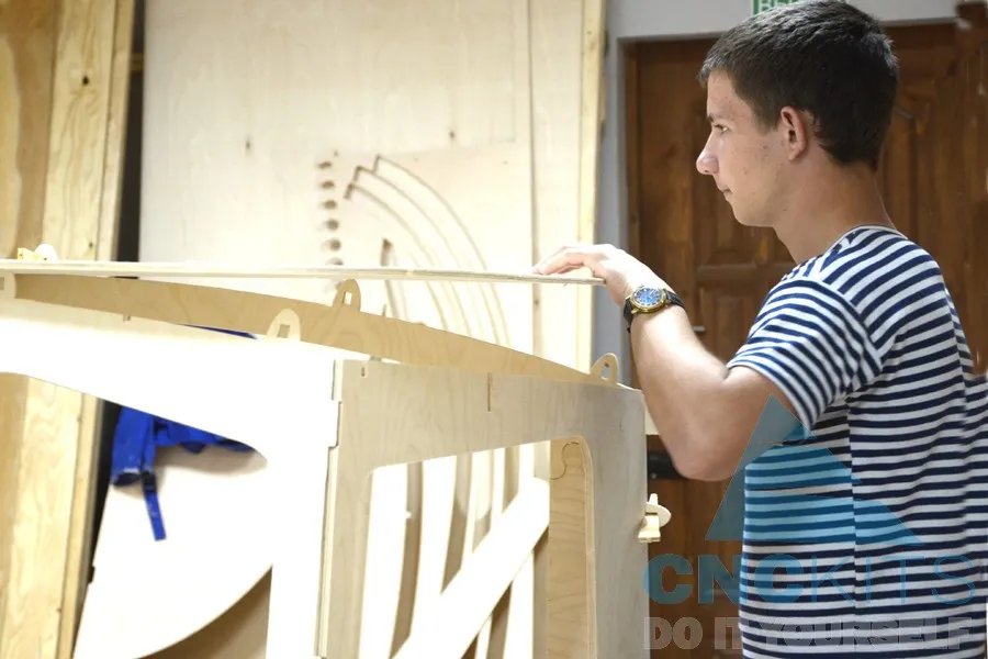 Постройка мини-буксира Фото 41