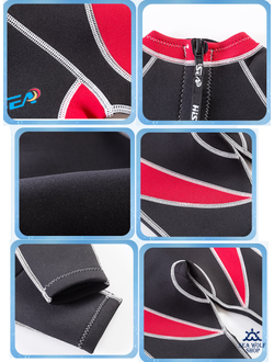 Гидрокостюм неопрен 2,5мм HISEA детский #14 рост 155-165cm