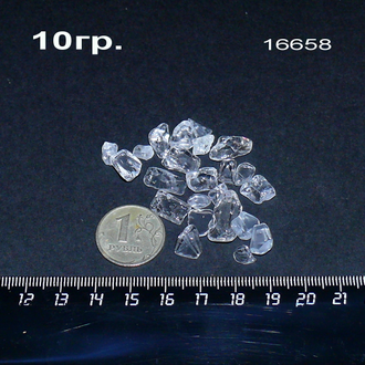 Горный хрусталь натуральный: арт.16658 - россыпь для декорирования