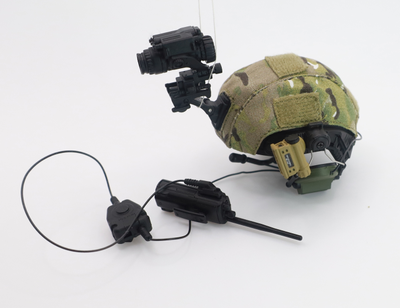 Шлем Fast с ПНВ, радиостанцией и наушниками (26050S) - Easy&Simple