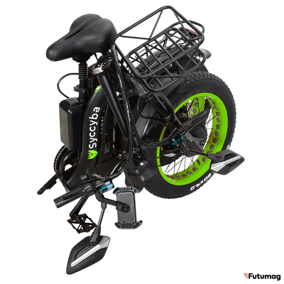 Электровелосипед Syccyba H2 (F11) DUAL 23AH зеленый